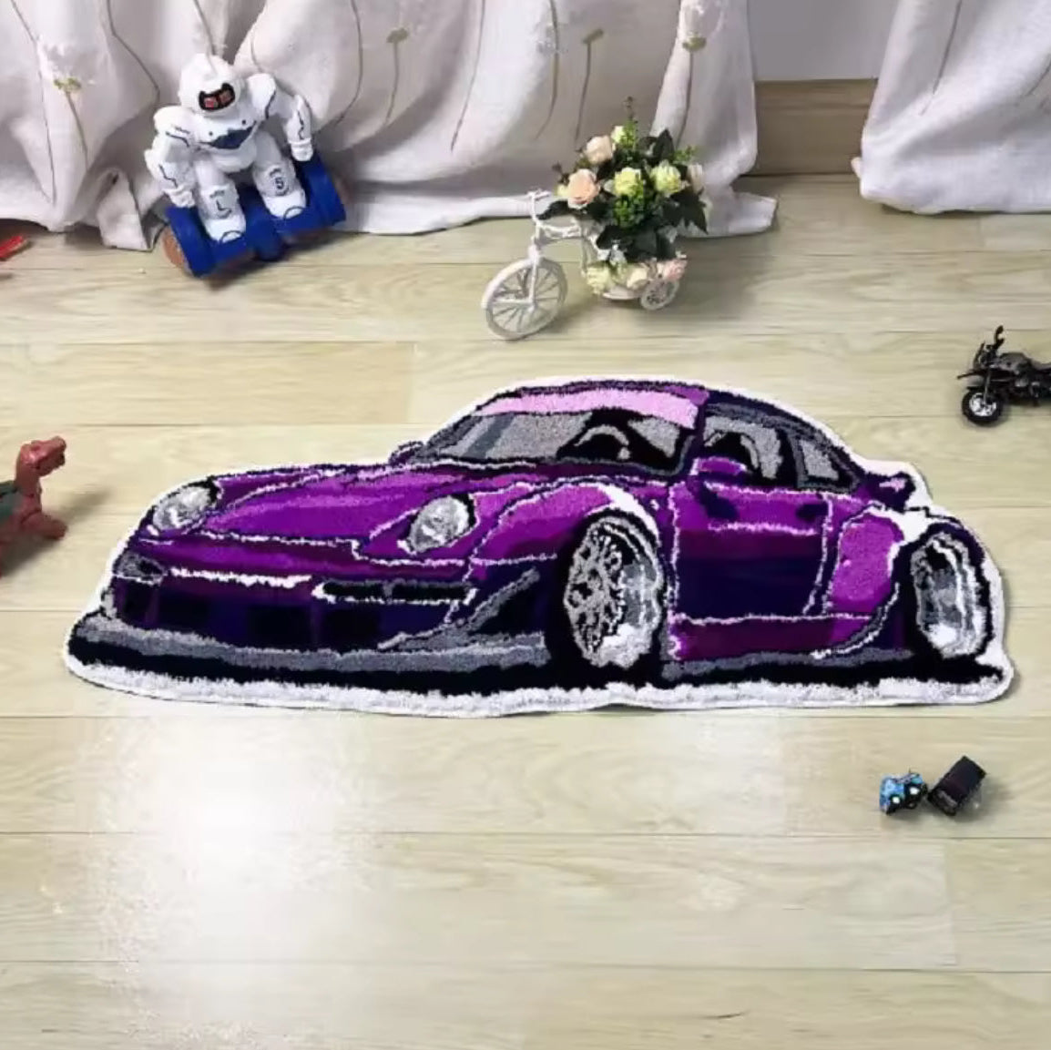 RWB 911 Inspired Rug